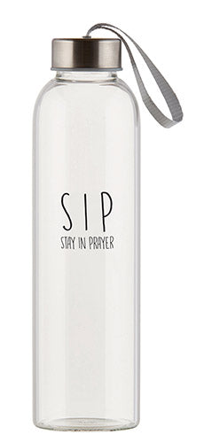 S.I.P - Stay In Prayer Water Bottle w/FREE Water Bottle Cover