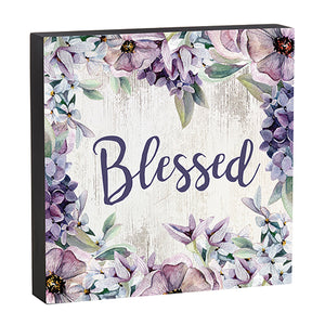 Wall Decor: "Blessed" Wall Art