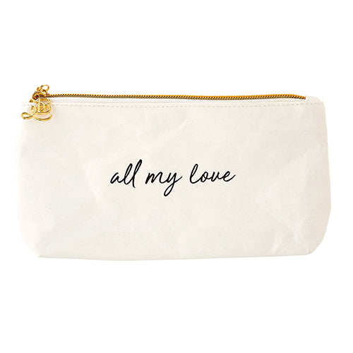 Accessories: Ladies Hand Pouch Purse - All My Love